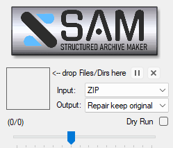 Repair a zstdzip